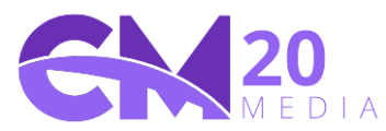 Dark Purple Letter C Monogram Logo